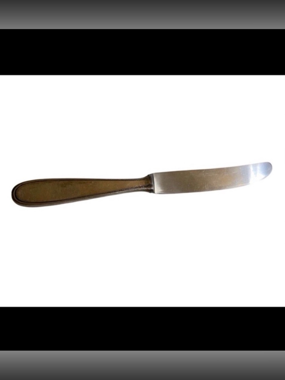 Vintage Sterling Silver Butter Knife #8553